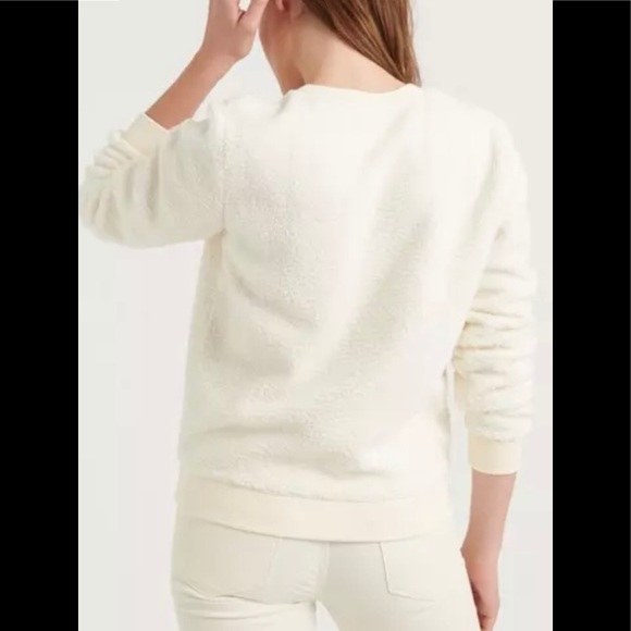 Lucky Brand Sherpa Crew Neck Sweatshirt - Picture 2 of 3